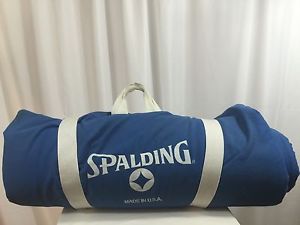 Vintage Spalding Workout Resting Mat Made in USA Blue 56" x 23" RARE