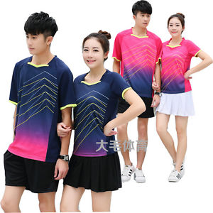 Victor Badminton sportswear Korea Competition clothing T-shirt Shorts/Culottes