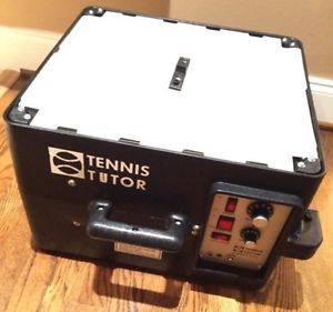 Tennis Tutor Ball Machine • Remote • New Batteries / Charger •MINT• $1459 Model