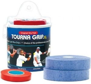 New Tourna Blue Grip XL 30 packk With Travel Pouch Model-TOUR-30XL Free Shipping