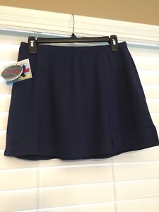 Bolle Women's Tennis Skirt Extra Dry Fabric Navy New Size Medium Cover Up