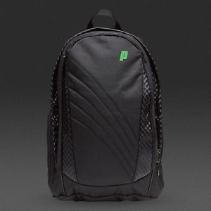 NEW Prince TeXtreme Backpack Tennis Racquet Racket Bag Black Charcoal Green