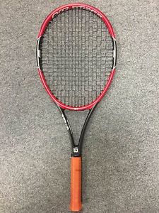 Wilson Pro Staff 97 STRUNG 4 3/8 (Tennis Racket Racquet roger federer 11.1 315g