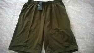 Nike Men's N.E.T. 11" Woven Tennis Shorts Medium Cargo Khaki MSRP $45