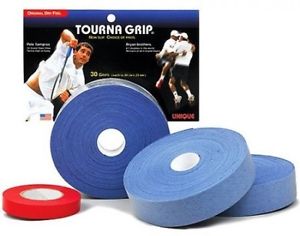 Tourna comfortable Grip Blue 30-Pk GripsThat Professionals Prefer, Free Shipping