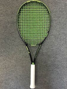 Wilson Blade 98 16x19 4 1/4 STRUNG (Tennis Racket Racquet 304g 10.7oz 2015 blx)