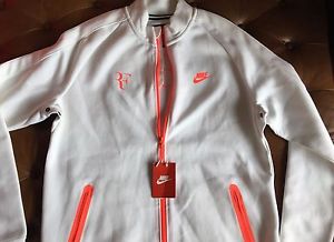 Nike Premier RF N98 Zip Up White Sz L NWT Roger Federer