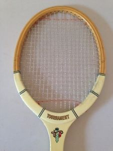 Mint! Vintage Antique Slazenger Tournament Tennis wood racquet Made in England