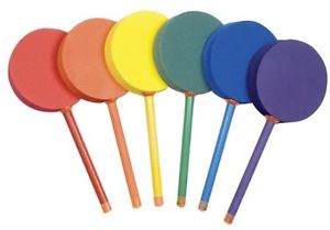 12 inch Badminton Foam Paddle Set - BAFSET