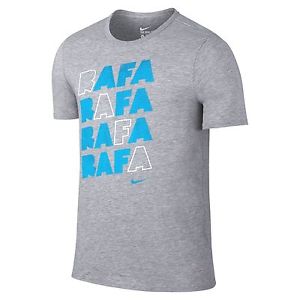 NEW Nike Rafa Court Dry Crew Tee Shirt SIZE M $35 Rafael Nadal Bull