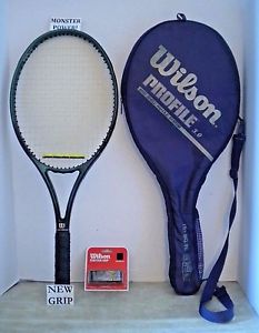 Wilson Profile 3.0 Aire Shell OS 110 Tennis Racquet 4 1/2 - NEW GRIP