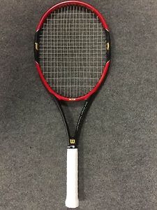 Wilson Pro Staff 97S STRUNG 4 3/8 (Tennis Racket Racquet 18x17 310g Dimitorov)