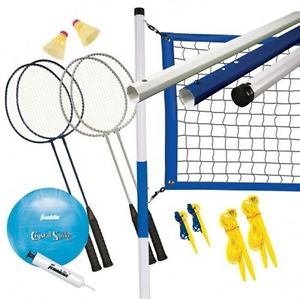 Franklin Sports Recreational Badminton/Volleyball Set