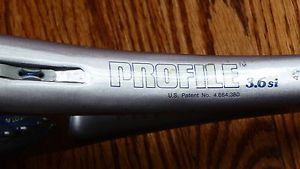 Wilson Profile 3.6 si 110 OS Oversize Tennis Racquet Racket 4-1/2 Grip used