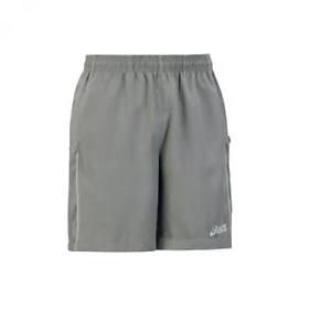 Junior Tennis Shorts ASICS GUSTAVO gris T260Z7 blanco