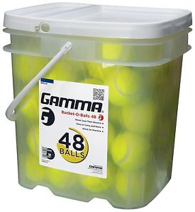 Gamma Bucket or Bag of Pressureless Tennis Balls - Sturdy & Reuseable Poly Bu...