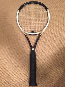 MINTY WILSON HAMMER 6.2 STRETCH 110 TENNIS RACKET 4 1/2 GRIP EXCELLENT!!!!!!!!!!