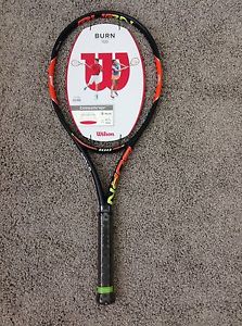 Wilson Burn 100 Tennis Racket , 4 3/8, NWT, Brand new racquet!