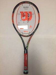 Wilson Burn 100 ULS Tennis Racquet NEW 18x16 Grip 1 4 1/8