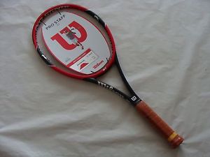 Wilson Pro Staff 97 16X19 Tennis Racquet Grip Size 4 1/2 Unstrung