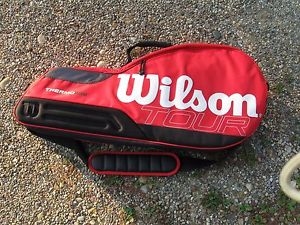 WILSON TOUR ThermoGuard Multi-Tennis  Racket BackPack Carry Case