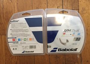 3 Babolat RPM Dual 16, Great Deal, Durability Poly Titanium Priority Mail