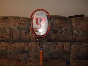 WILSON TENNIS RACKET. PRO STAFF RF97. AUTOGRAPH.  NEW. 4 3/8