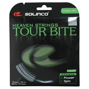 *2 Sets* 1 Solinco Tour Bite 1.15mm & 1 Volkl Cyclone Tour 1.15mm tennis strings