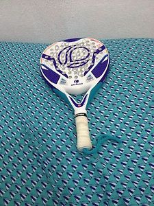 Artengo Racquet Racket Paddel Tennis PR 860 COMFORT White/Purple Sport Like New