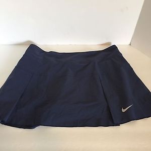 Women's Nike Tennis Skirt - Blue, Size Large