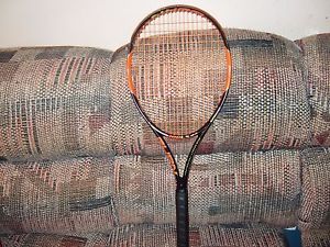 WILSON TENNIS RACKET. BURN 100 LS.  USED. 4 1/8