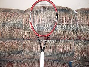 WILSON TENNIS RACKET.PRO STAFF 97ULS . A LITTLE USED. 4 1/4