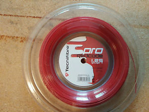 TECNIFIBRE PRO REDCODE 17 GAUGE 60% left of Brand New REEL