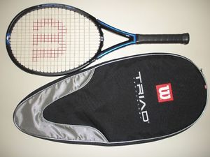 WILSON TRIAD HAMMER 4.0 OS 110 TENNIS RACQUET 4 3/8   27.5"