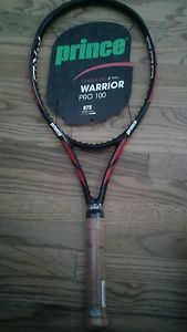 Prince Warrior Pro 100 Tennis Racquet - (Brand New!)  grip 4 1/4