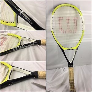 Wilson nCode Hammer Tennis Racket Oversize 4 1/2 Grip Size GUC YGI