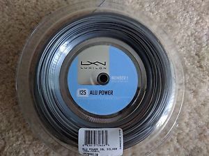 LUXILON ALU Power 125 16L Silver 330ft/100m Reel Tennis String