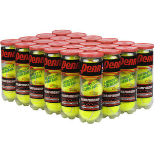 Penn Championship Regular Duty Tennis Balls - 24 Can Case