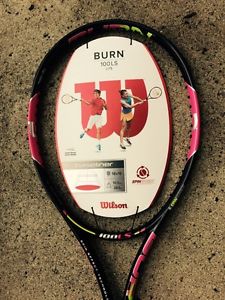 wilson burn 100 LS Lite tennis racquet, 2016 model, 3/8 grip, unstrung, no cover