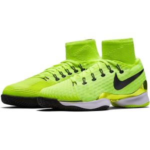 New Nike Air Zoom Ultrafly HC QS Men's Tennis Shoe Volt Black Hard court