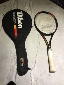 WILSON PROSTAFF 6.1 Si CLASSIC 95 Sq In GRAPHITE TENNIS RACKET  -Grip 4 1/2