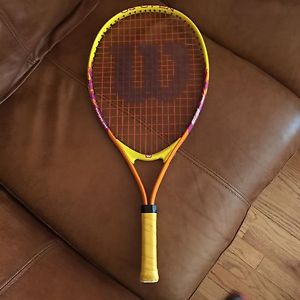 Wilson Junior US Open Tennis Racquet 23 Inch Titanium