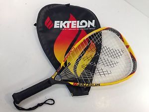 EKTELON COMP F3 RACQUETBALL RACQUET 105 SQ IN OVERSIZE POWER LEVEL 1000 W/ COVER