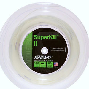 Ashaway SUPERKILL II Racquetball String Reel WHITE (219-2RW)