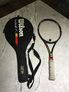 WILSON PROSTAFF 6.1 CLASSIC 95 Sq In GRAPHITE KEVLAR TENNIS RACKET  -Grip 4 1/2