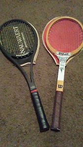 Vintage Snauwaert Graphite Composite Tennis Racquet + MINT Chris Evert Wilson