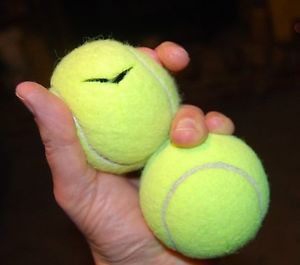 150 Clean  Tennis Balls For Chairs precut pre-cut