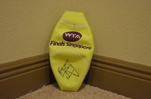 Wilson WTA Championships 9" Jumbo Ball signed by Petra Kvitova