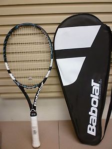 Babolat Pure Drive GT 2012/13 Tennis Racket/CASE,GRIP 4,2013, 4 1/2,STRUNG NEW