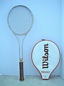 Wilson T 2000 Vintage Steel Tennis Racquet Racket 4 3/8L  Jimmy Connors Favorite